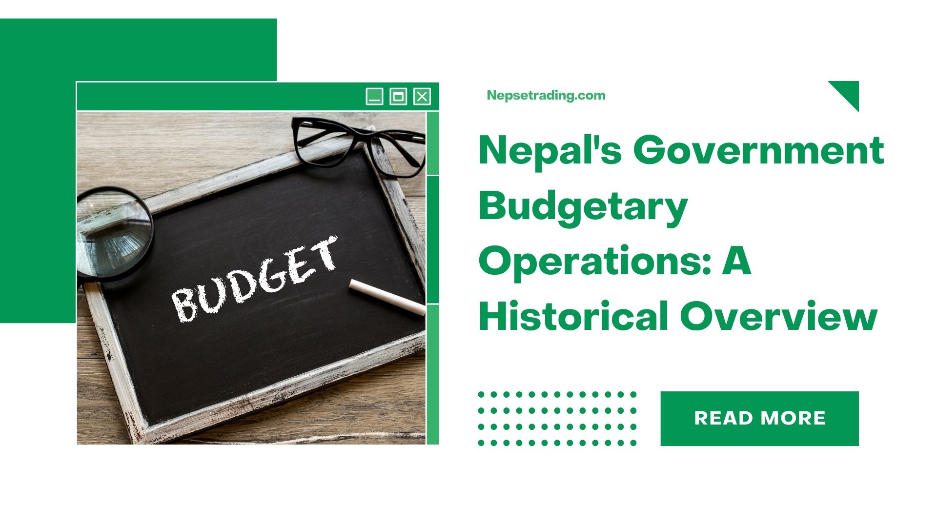 Nepal's Government Budgetary Operations: A Historical Overview