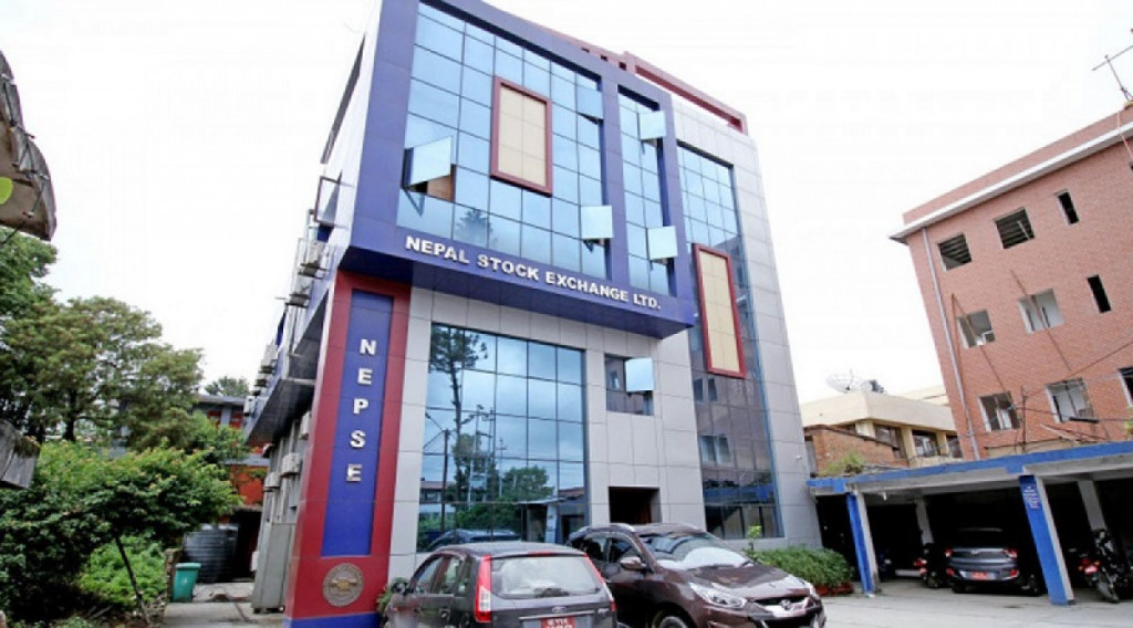 फेरी घट्यो शेयर बजार सुचक नेप्से