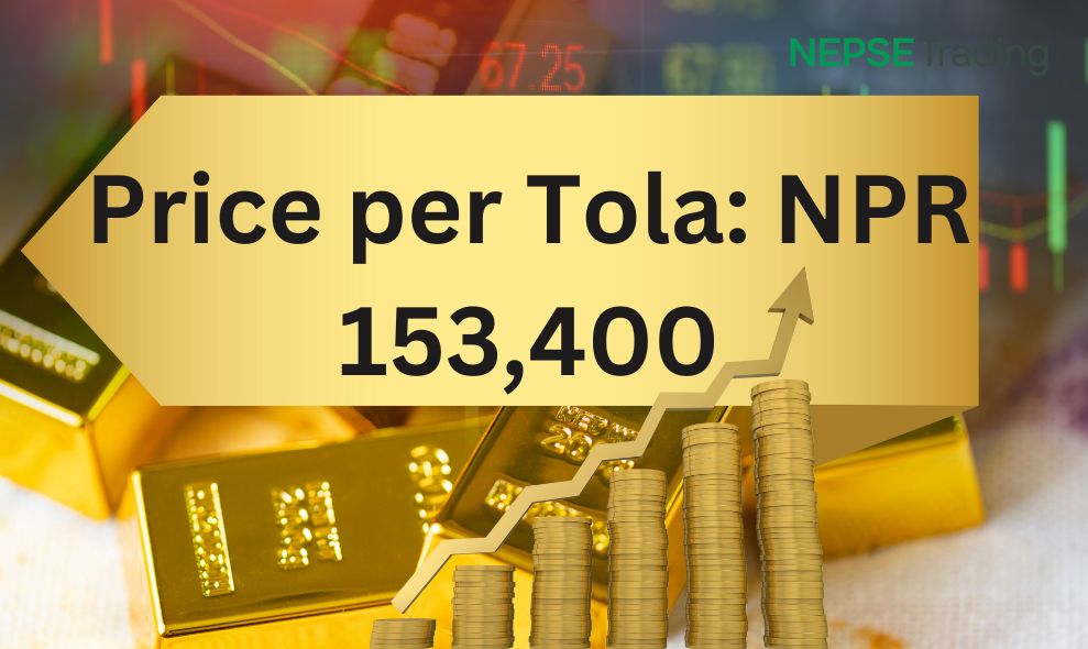 साताको चौथो दिन सुनको मूल्यले बनायो नयाँ रेकर्ड